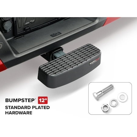 Weathertech Black BumpStep 2 Shot w/Stainless hardware8ABS5V2SS 8ABS5V2SS